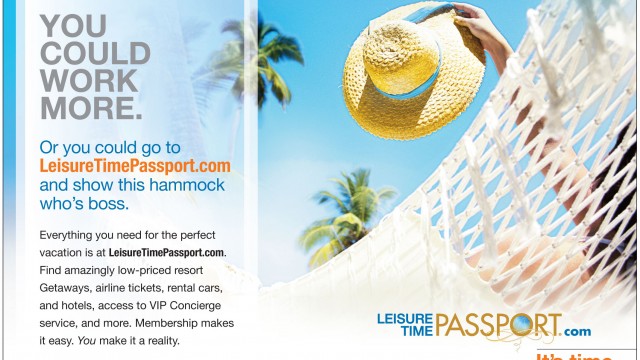 Leisure Time Passport Ads